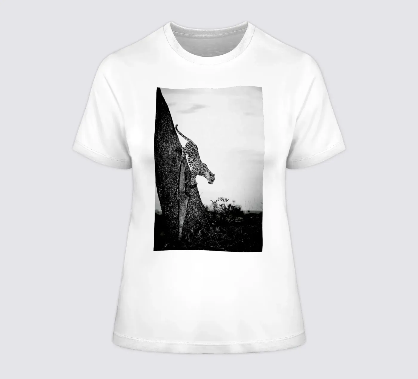 Pouncing Leopard t-shirt da donna da Natural Kingdom