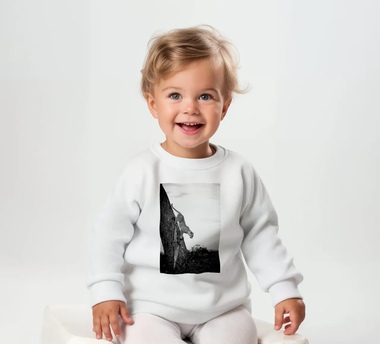 Pouncing Leopard felpa neonato da Natural Kingdom