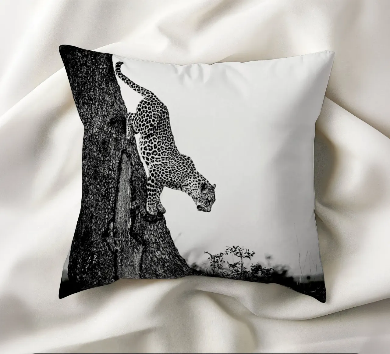 Pouncing Leopard cuscino da Natural Kingdom