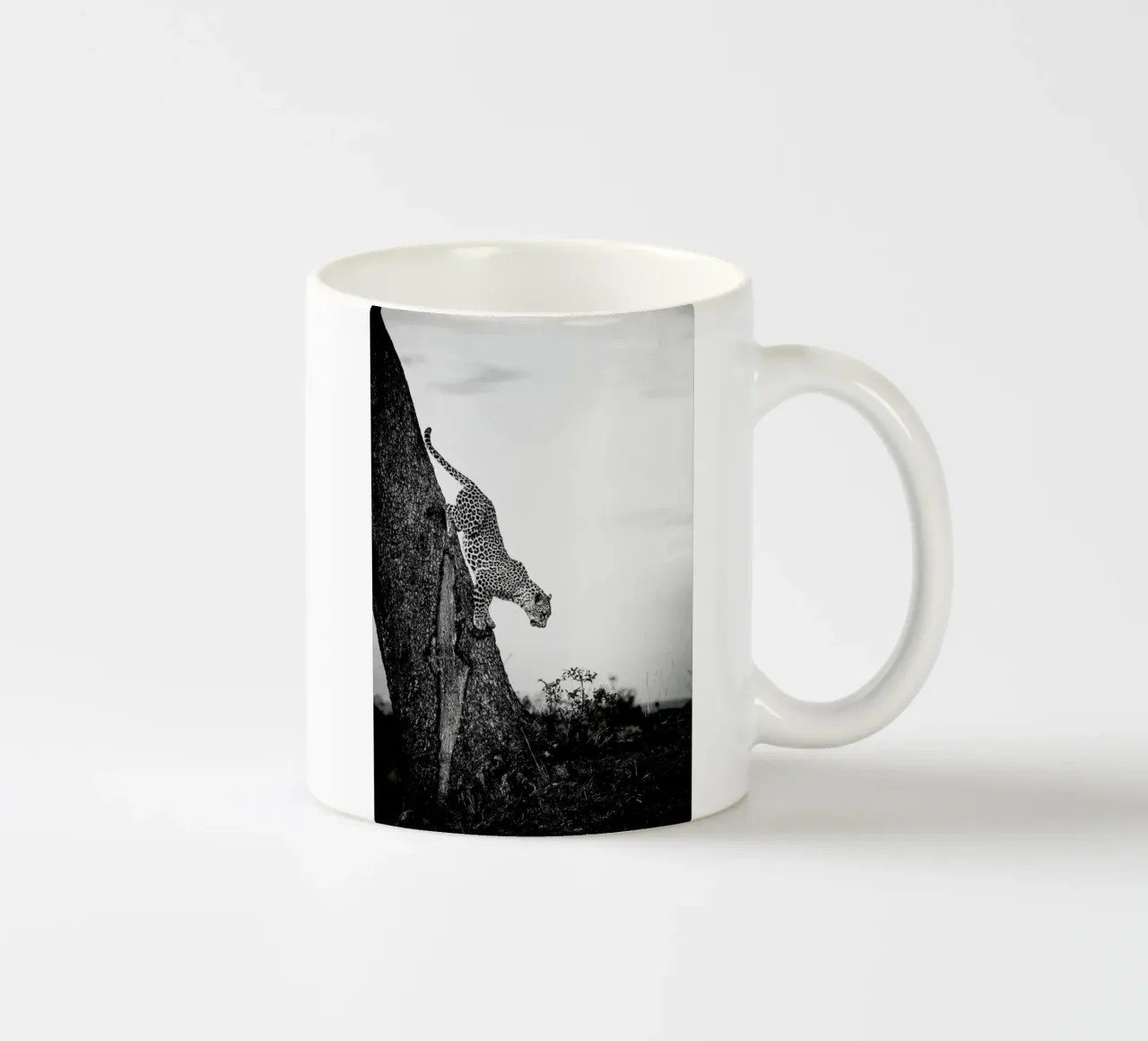 Pouncing Leopard tazza in ceramica da Natural Kingdom