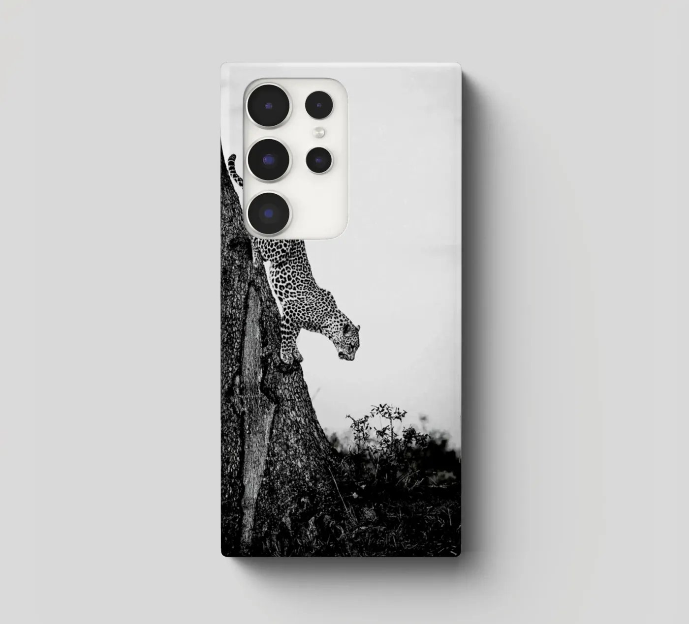 Pouncing Leopard cover samsung da Natural Kingdom