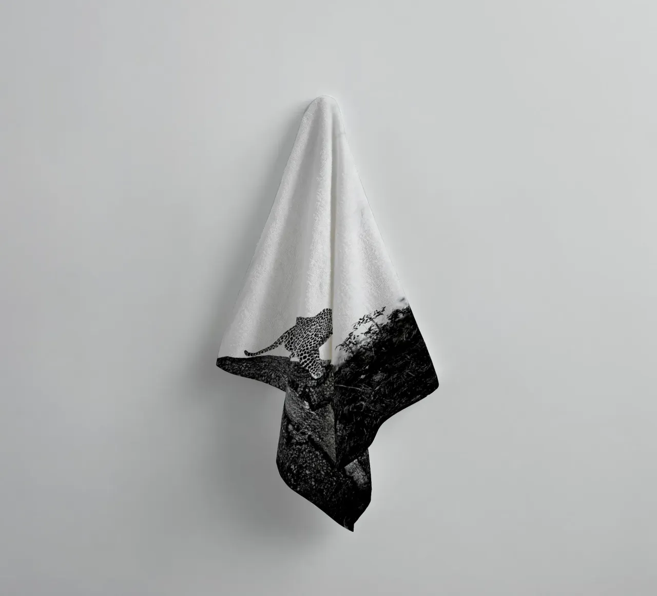 Pouncing Leopard asciugamano da bagno da Natural Kingdom