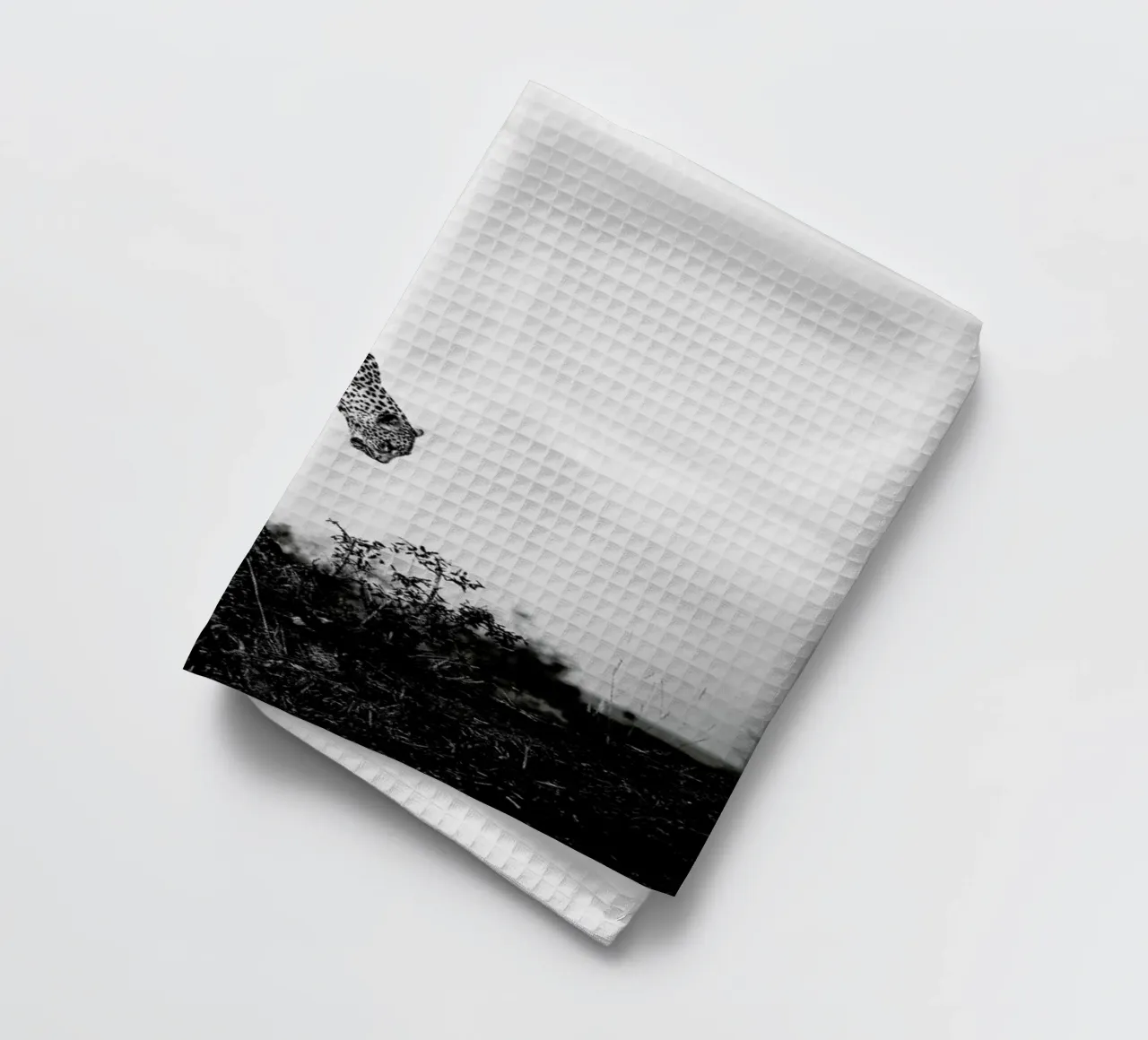 Pouncing Leopard torchon de Natural Kingdom