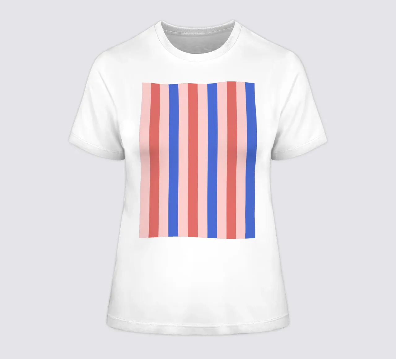 Erröten und blaue Linien Frauen T-Shirt von Wackapacka
