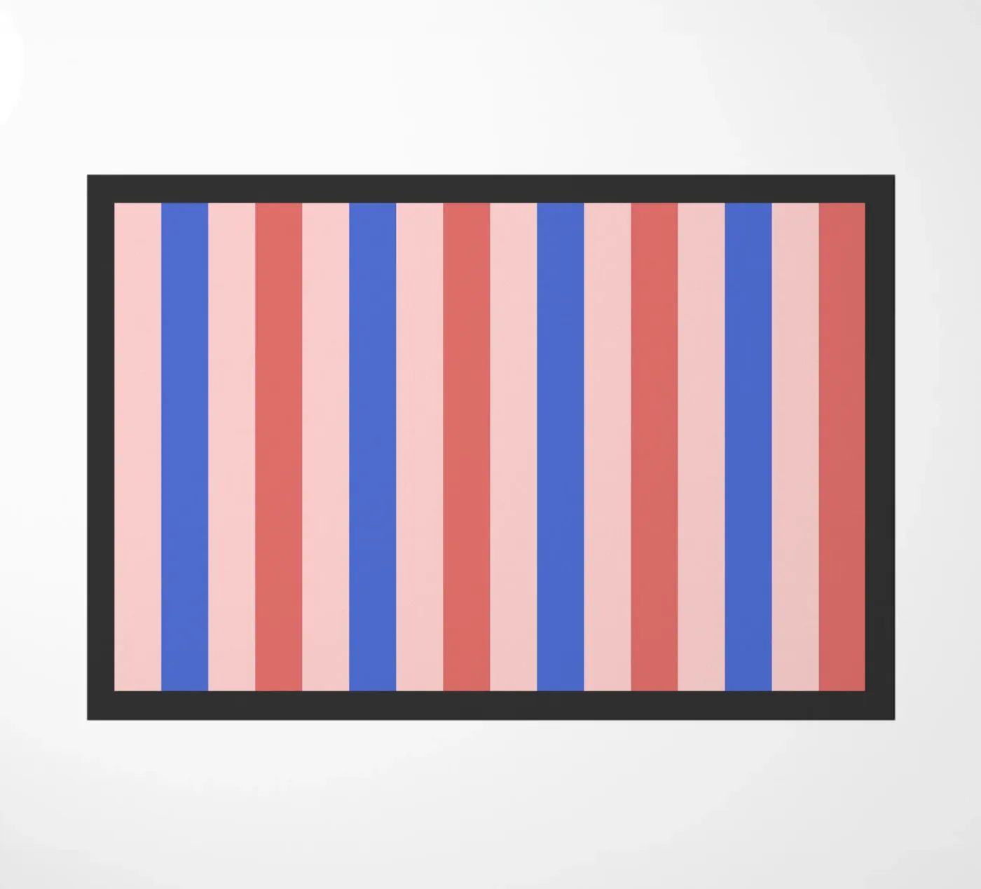 Linee di blush e blu zerbino da Wackapacka