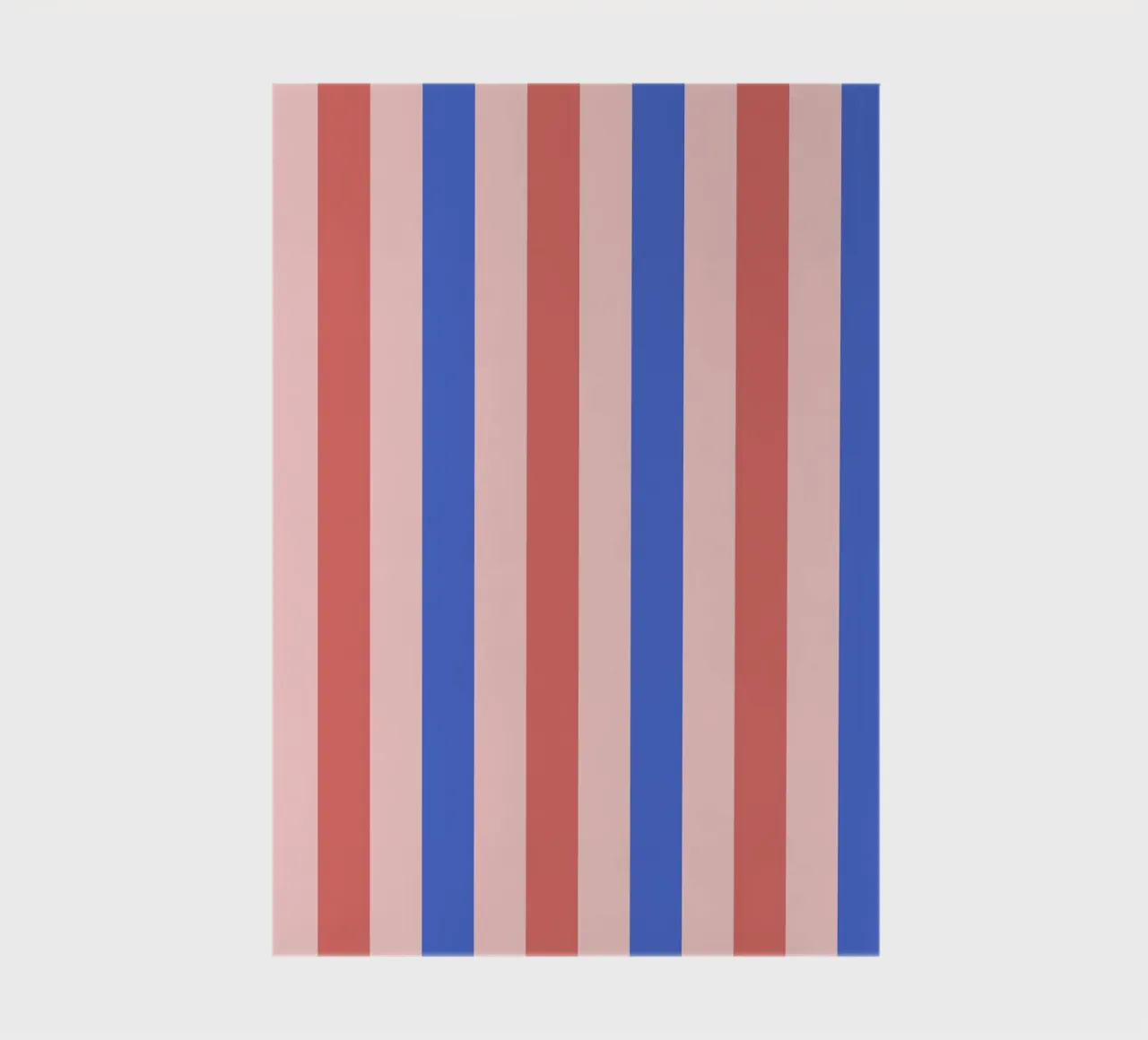 Blush and blue lines notebook by Wackapacka