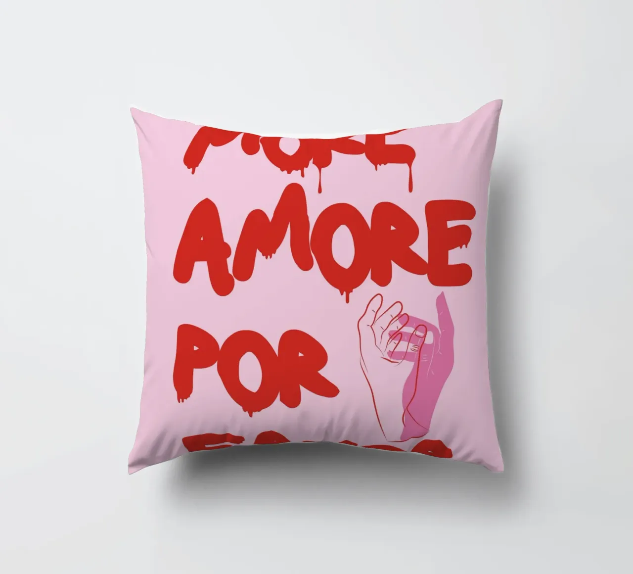 More Amore For Favor cuscino da Retro Love