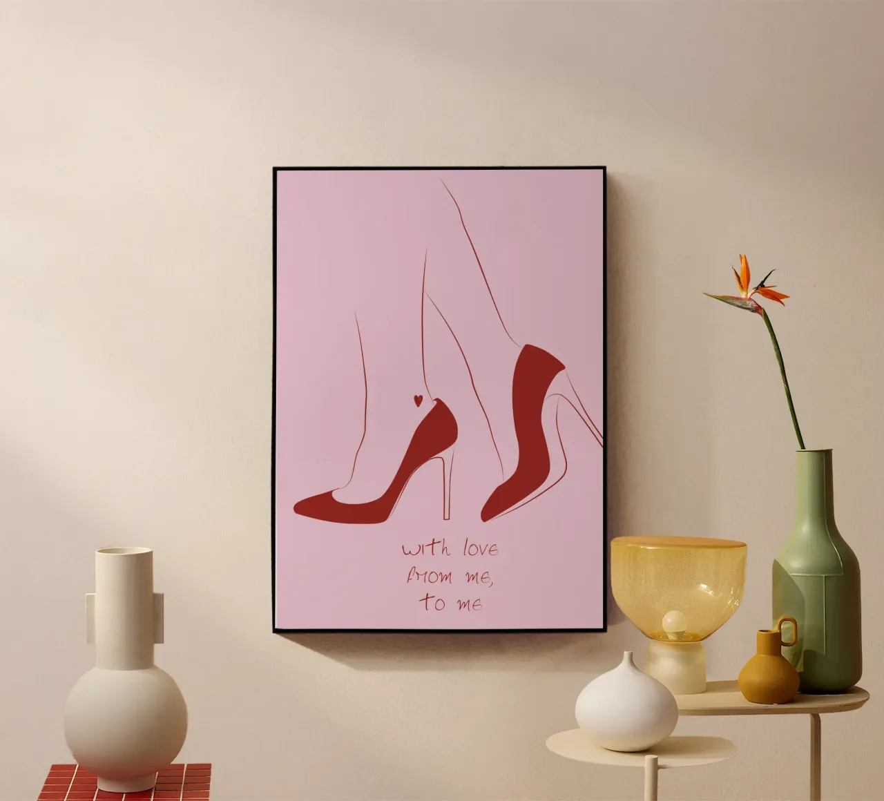 With Love plexiglass da Retro Love