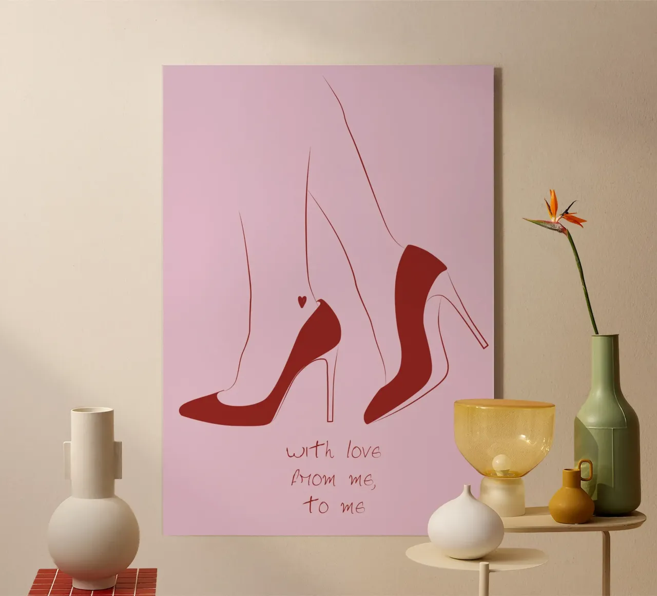 With Love plexiglass da Retro Love