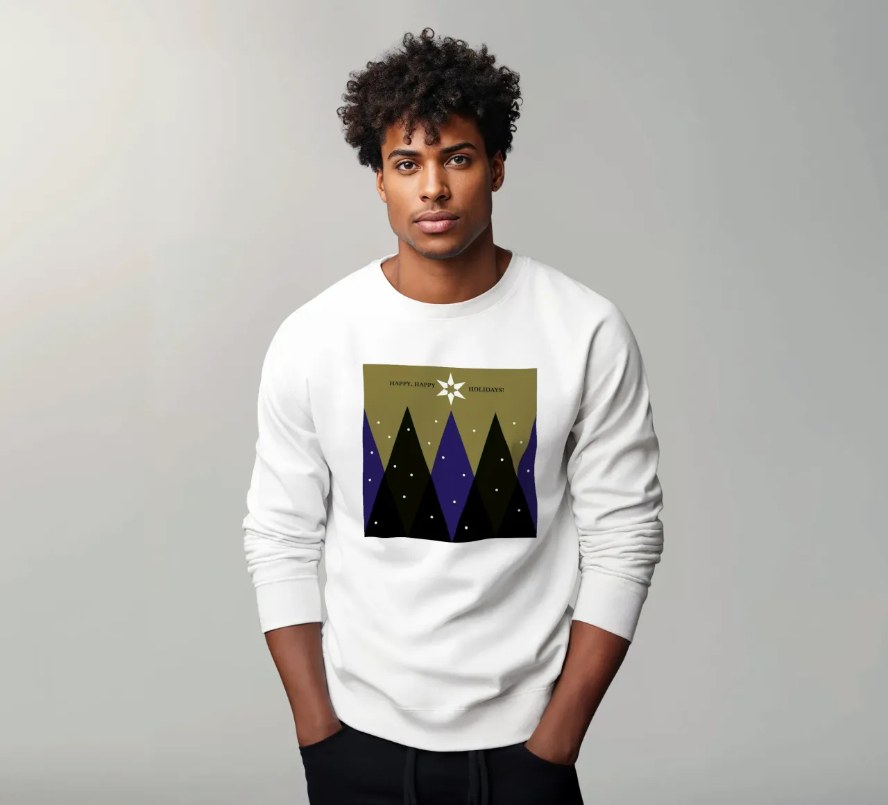 Happy, Happy Holidays felpa da Bo Lundberg