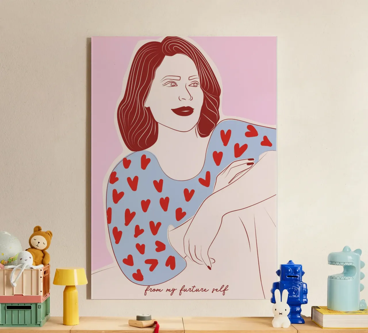 From My Future Self plexiglass da Retro Love