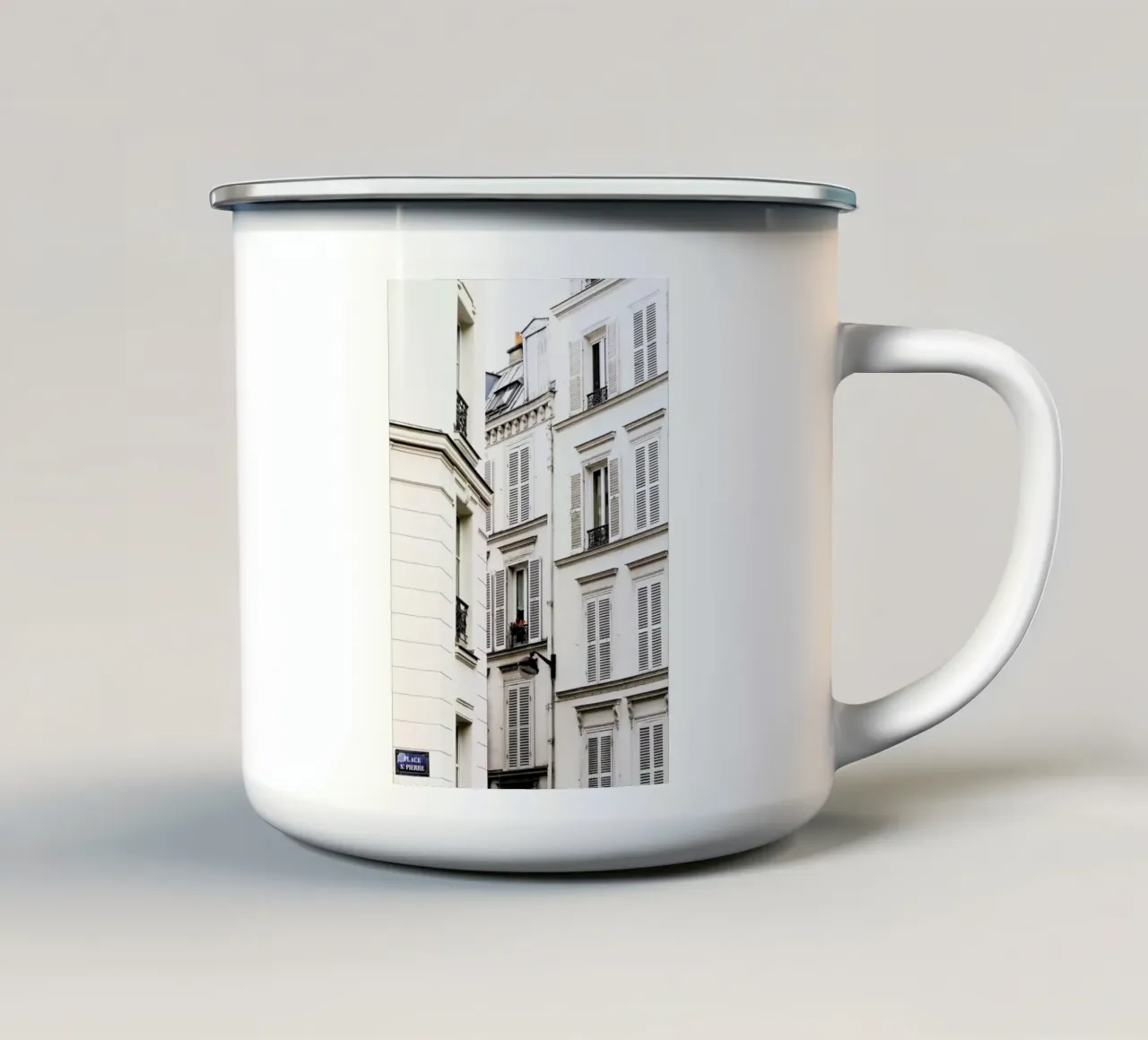 Windows Supreme tazza in smalto da Babett Schultze