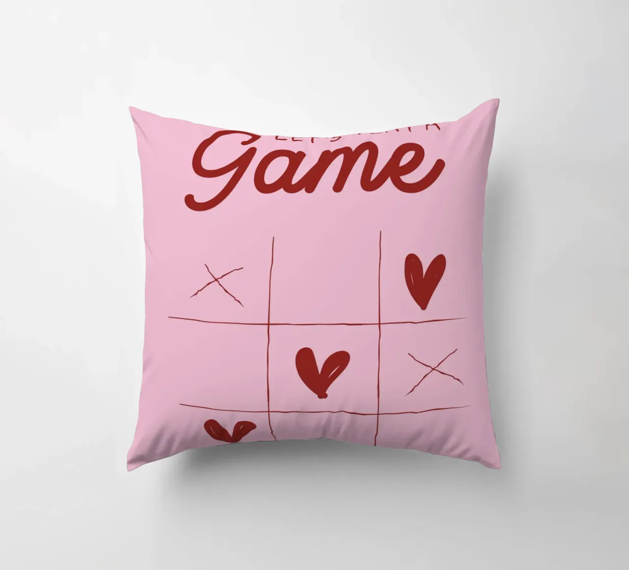 Lets Play A Game cuscino da Retro Love