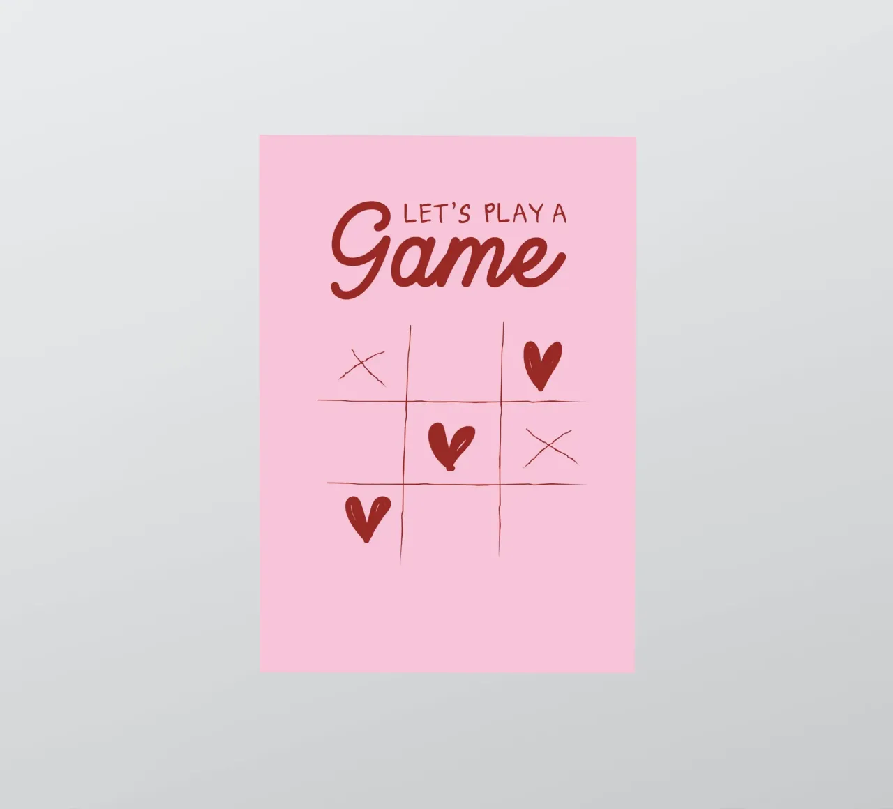 Lets Play A Game adesivo da Retro Love