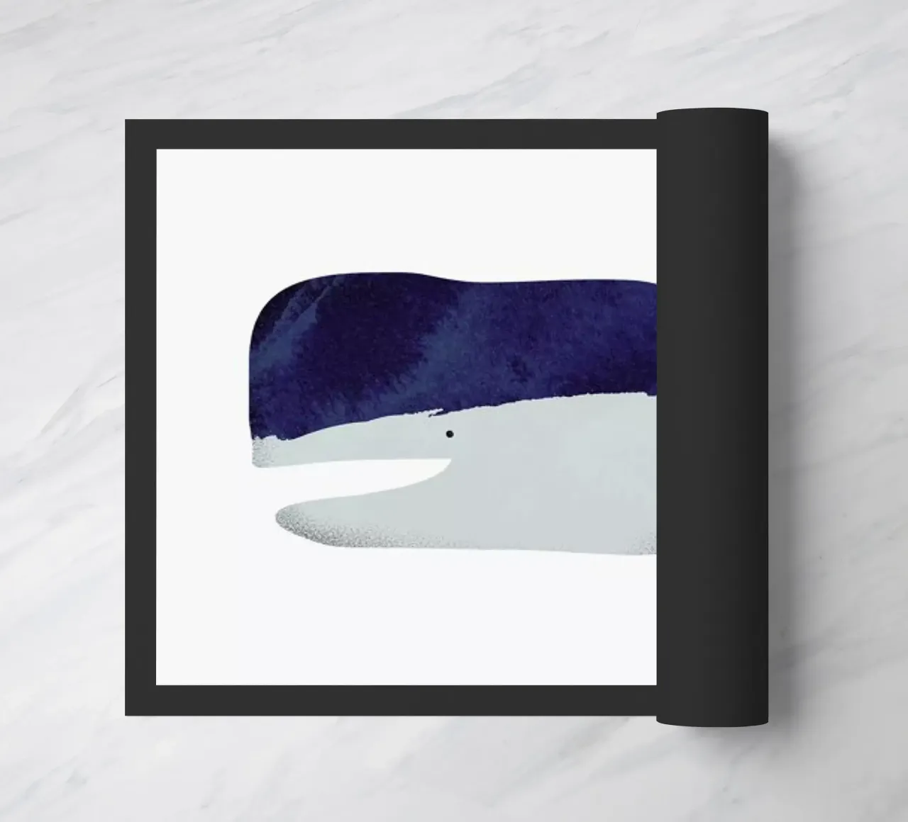 Whale zerbino da Little Flourishes