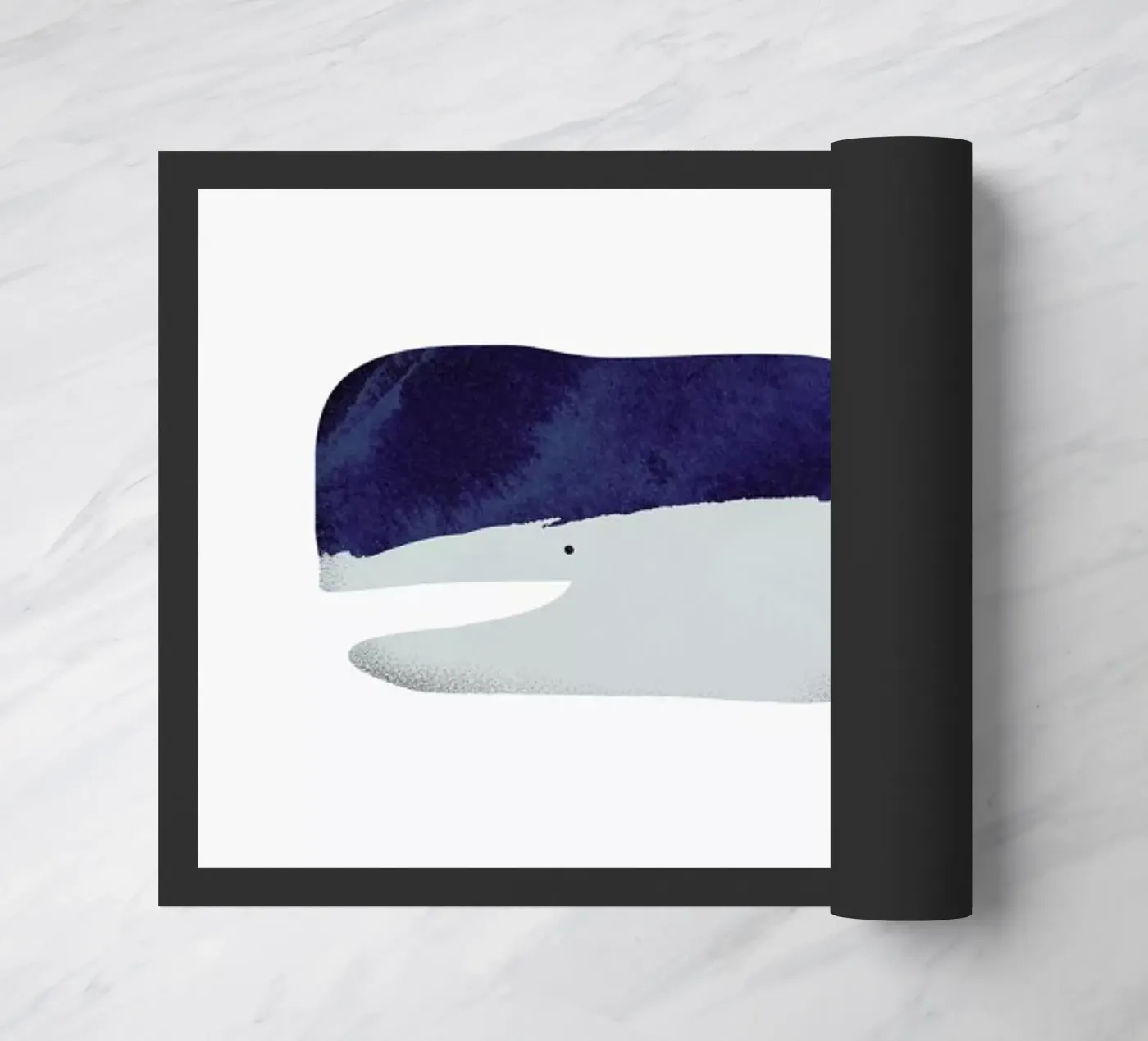 Whale zerbino da Little Flourishes