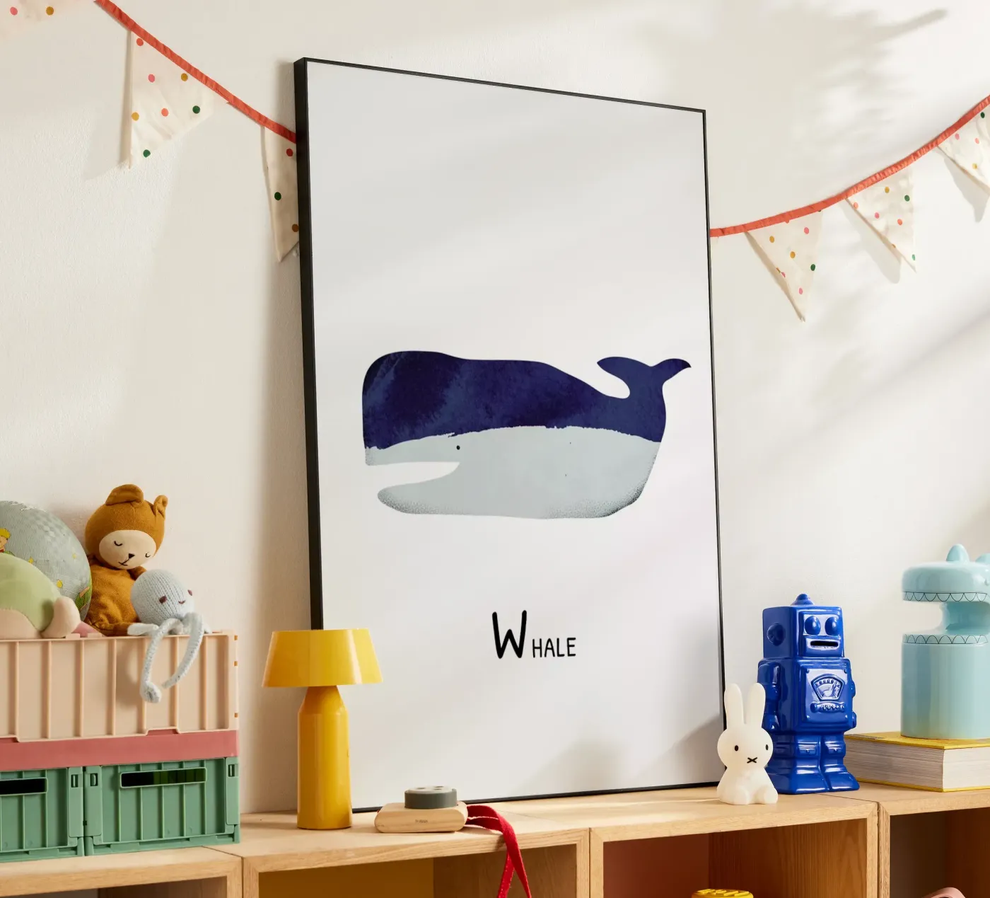 Whale forex plate by Little Flourishes