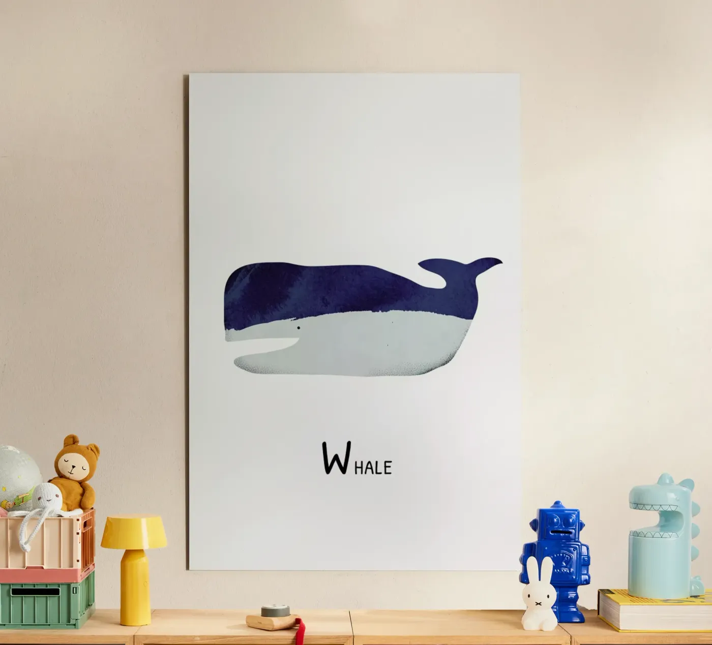 Whale forex plate by Little Flourishes
