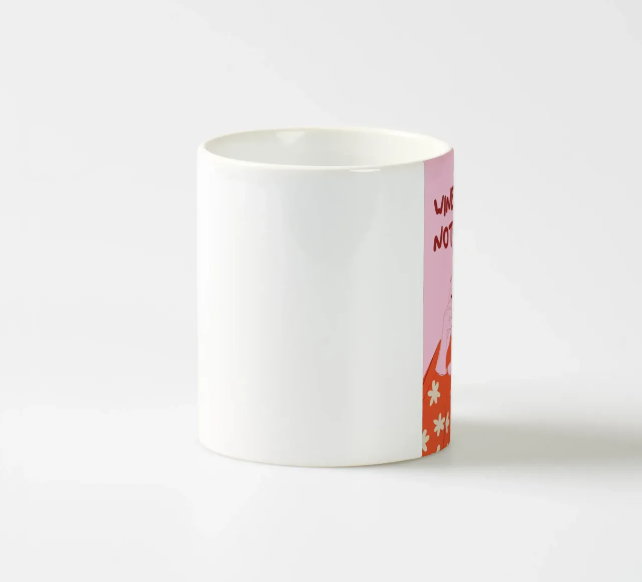 Wine Not? tazza in ceramica da Retro Love