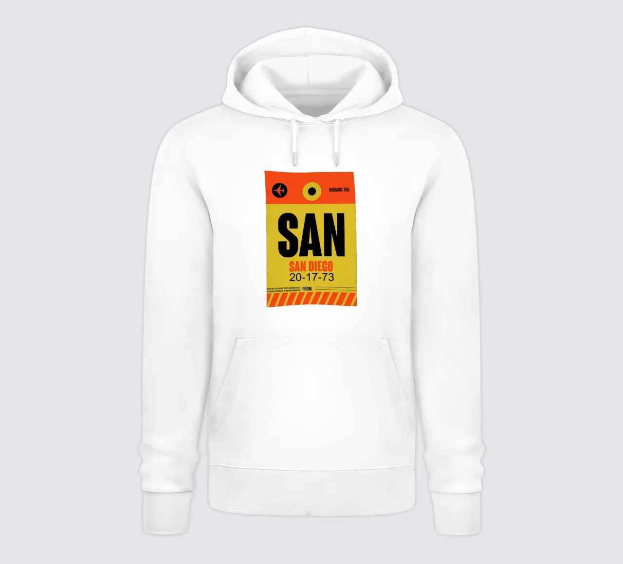 SAN-San Diego felpa con cappuccio da Naxart