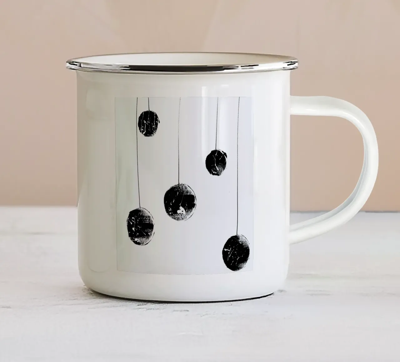 Xmas 1 tazza in smalto da FRITSCH&FRITSCH