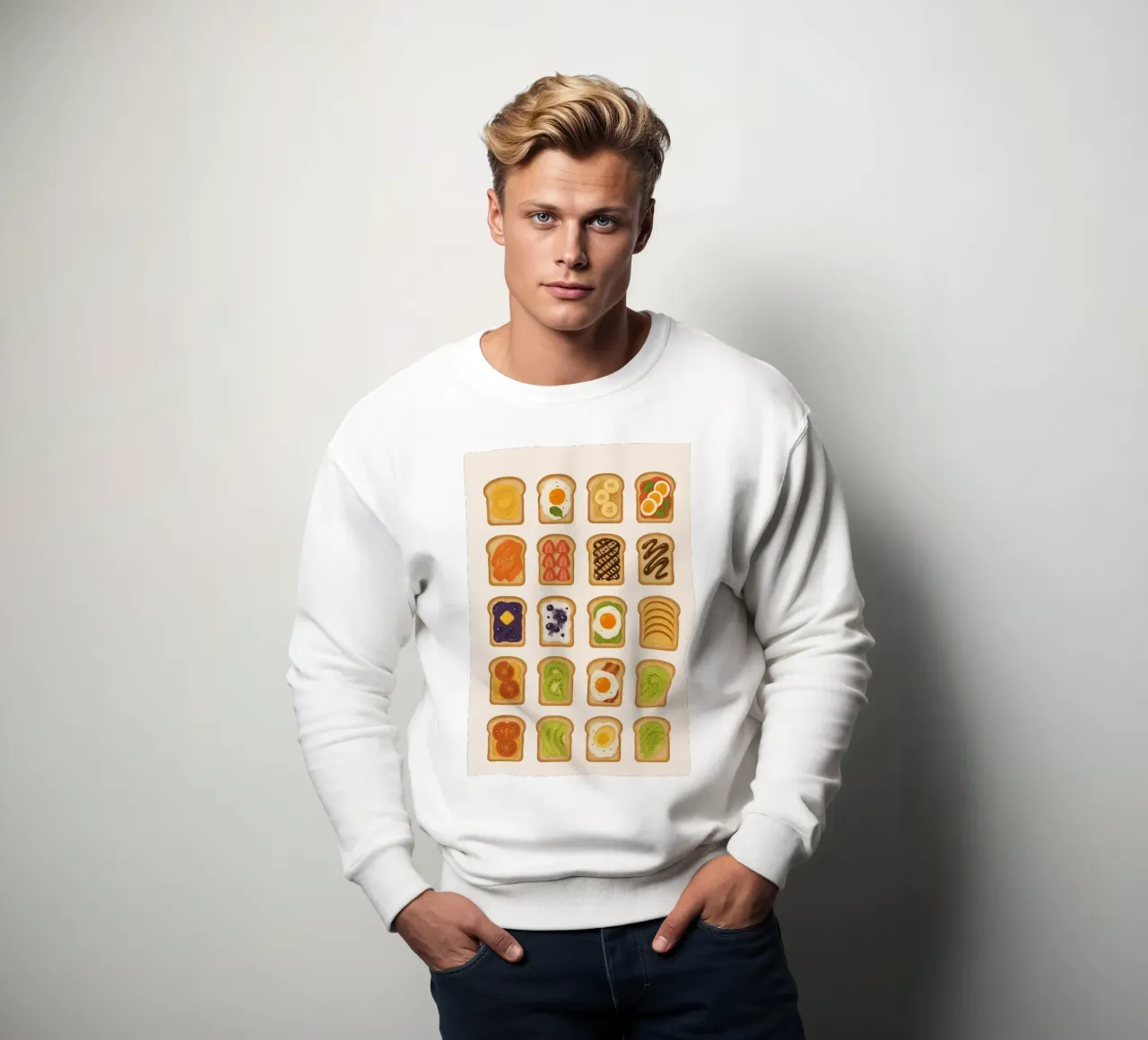 Toasts Sweatshirt von NORDLICHT DESIGNS