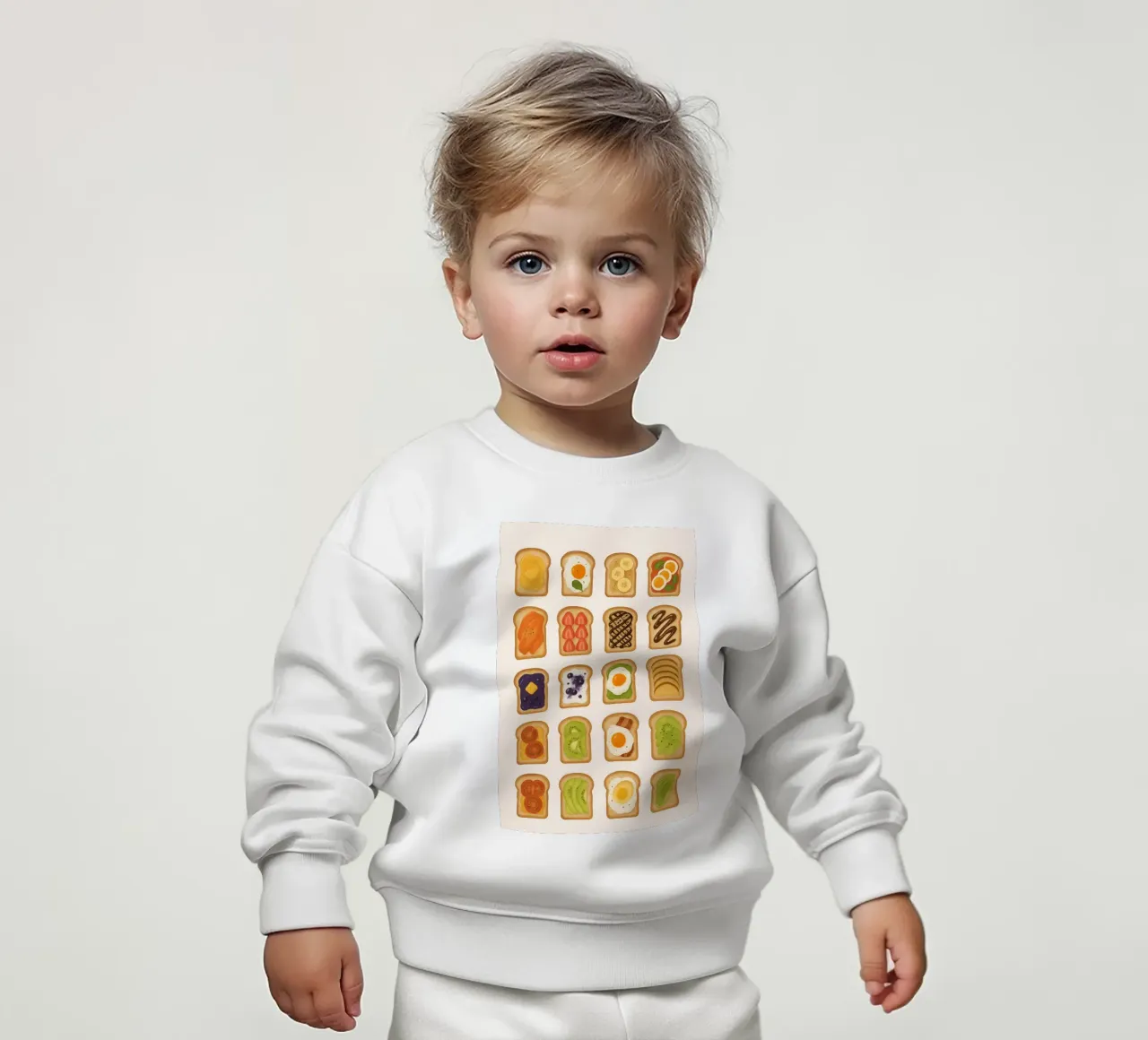 Toasts felpa neonato da NORDLICHT DESIGNS