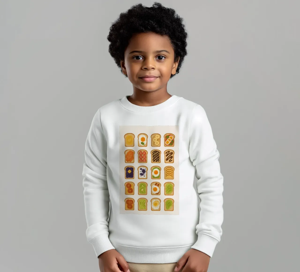 Toasts felpa bambino da NORDLICHT DESIGNS