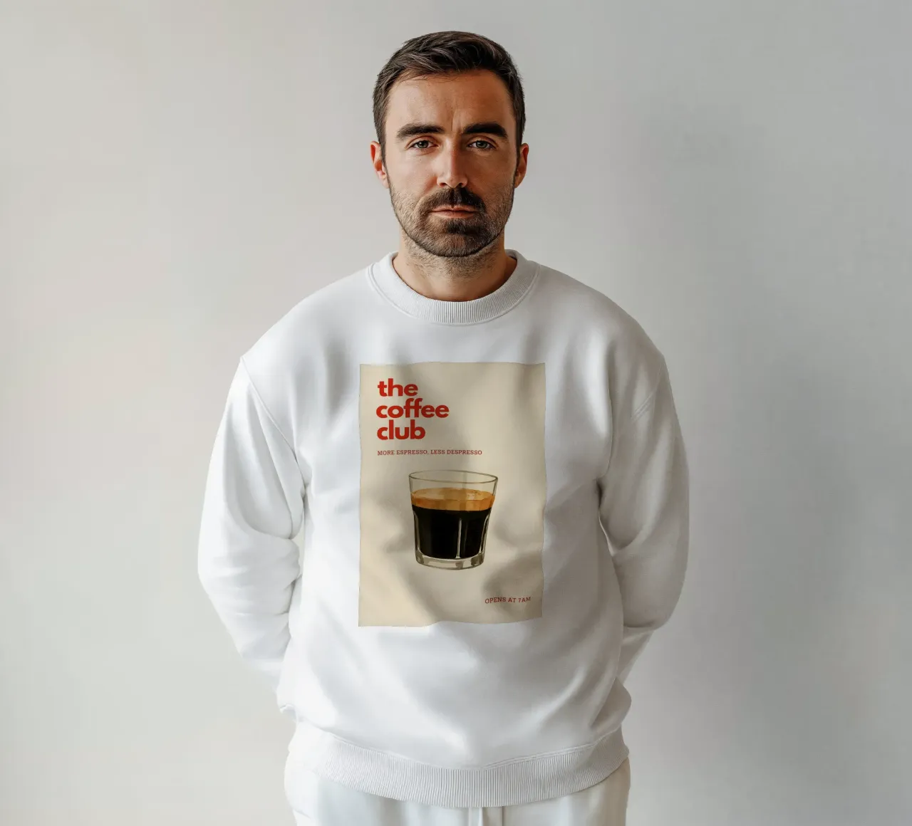 the Coffee Club felpa da NORDLICHT DESIGNS