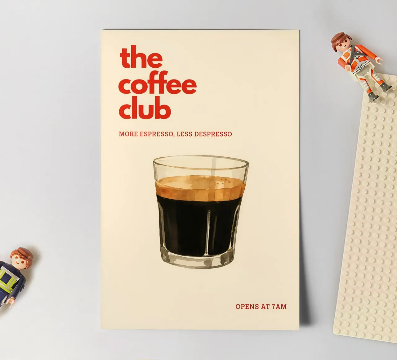 the Coffee Club foglio adesivo da NORDLICHT DESIGNS