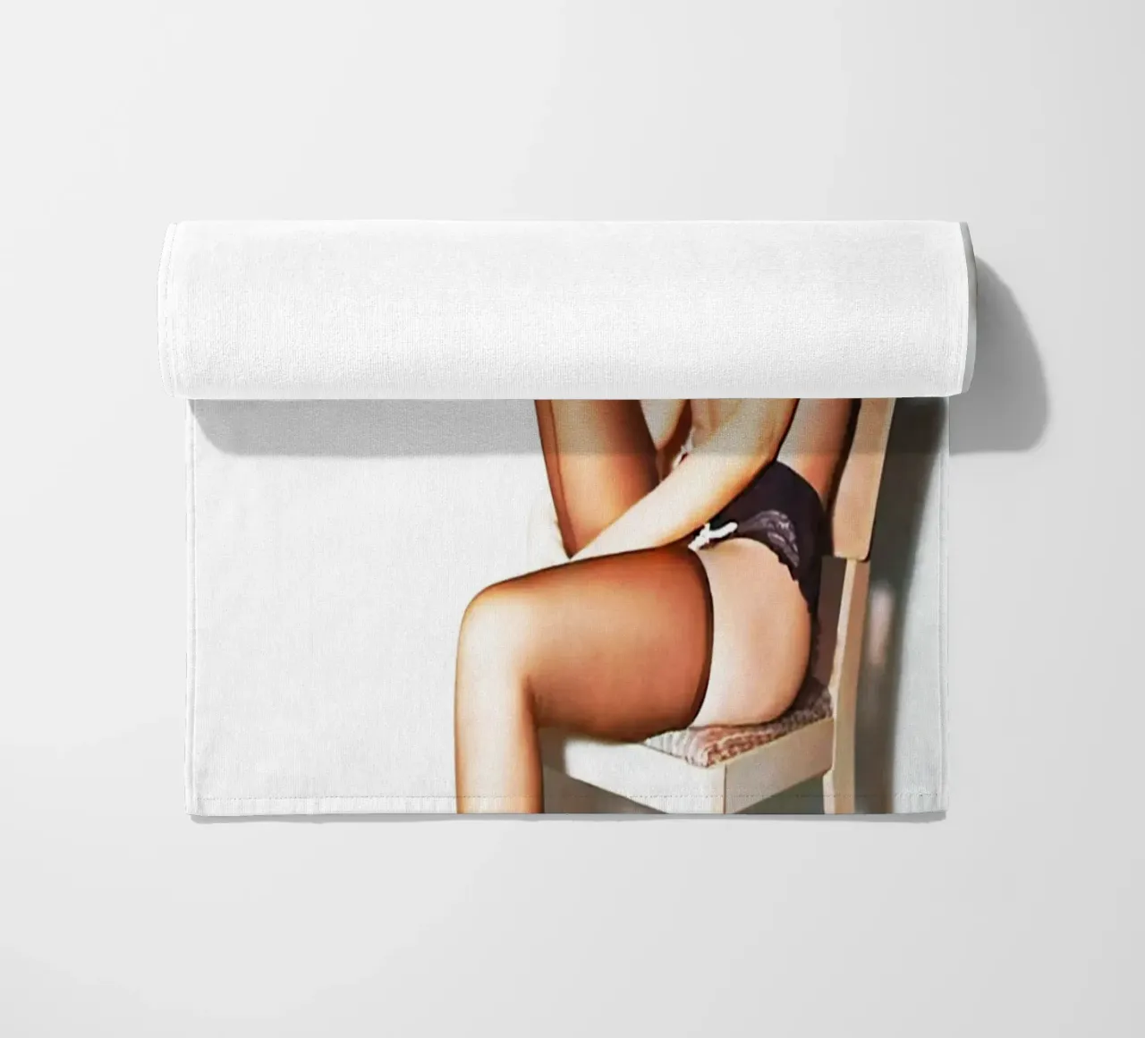 Un passo avanti con l'arte retrò vintage di Miss Bettie Page telo mare da rangginangs