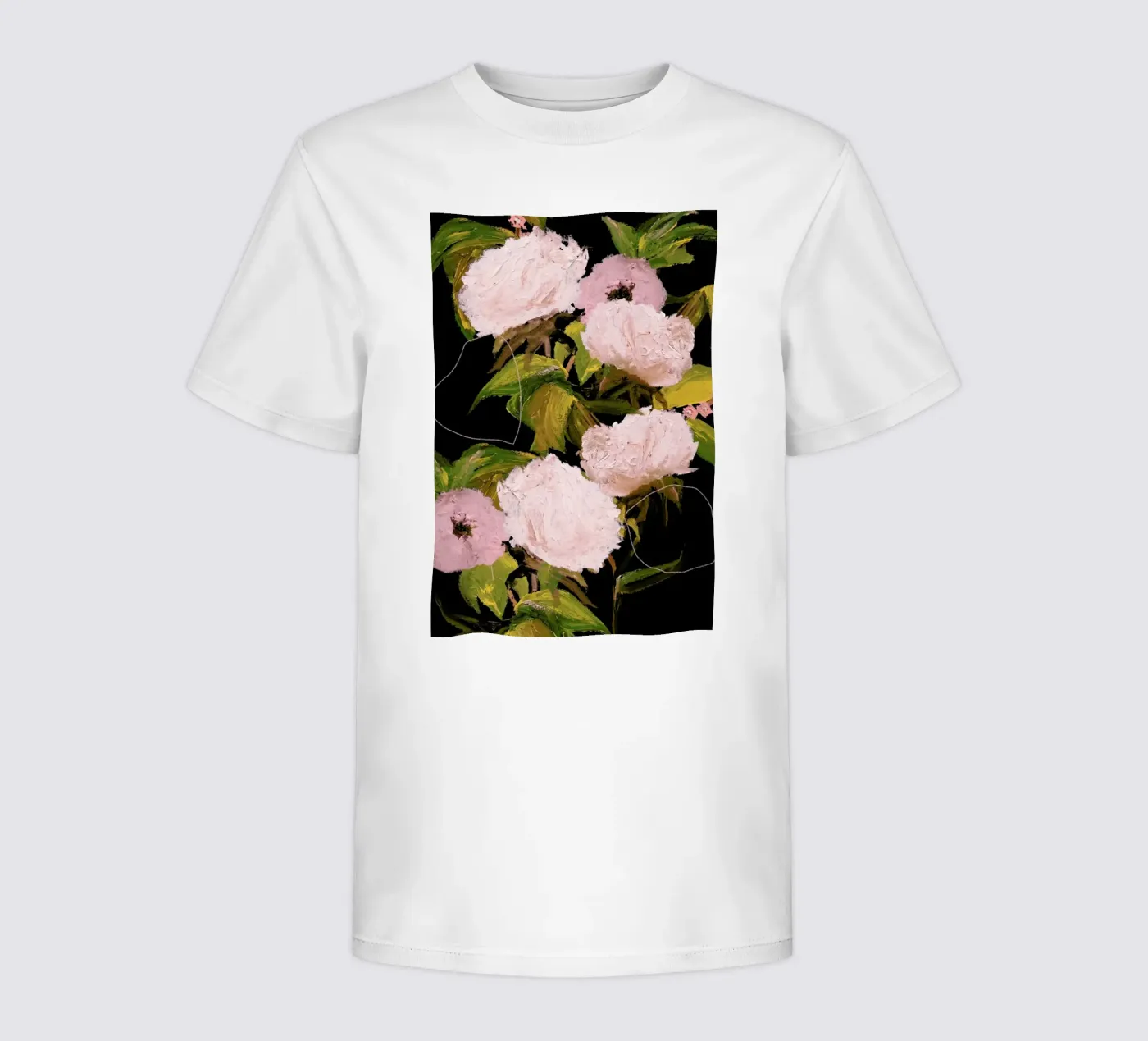Peonies 2 t-shirt bambini da Leigh Viner