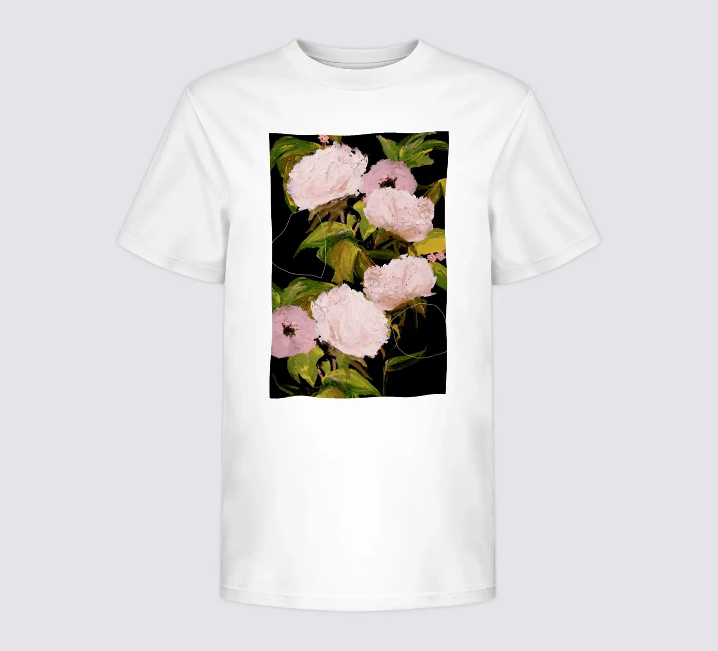 Peonies 2 t-shirt bambini da Leigh Viner