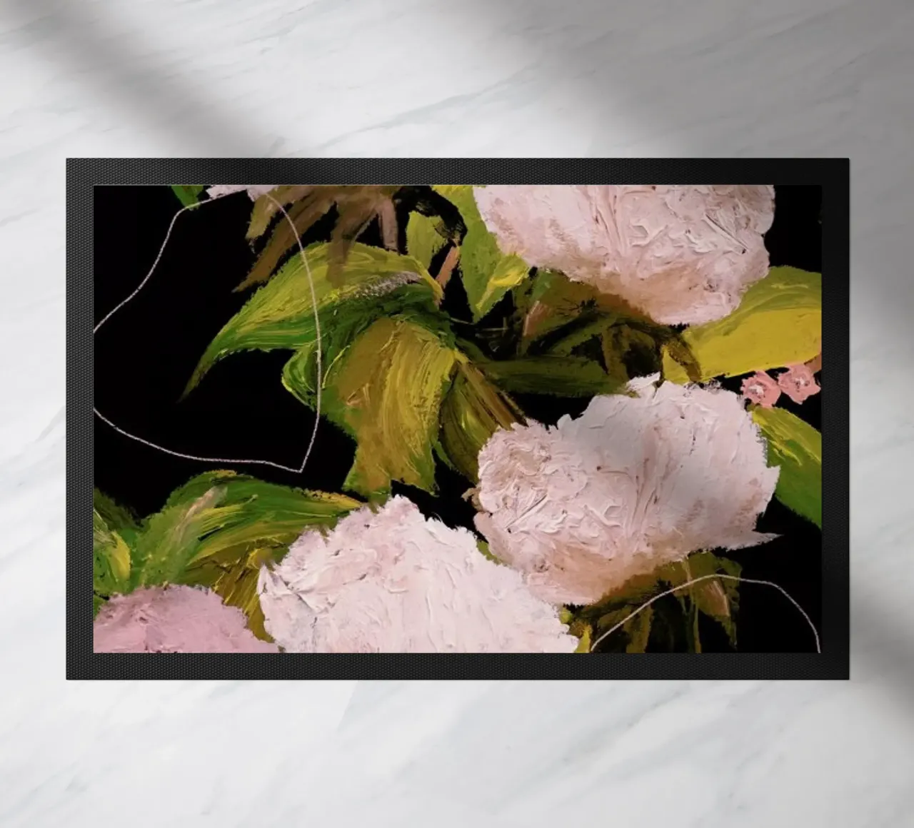 Peonies 2 zerbino da Leigh Viner