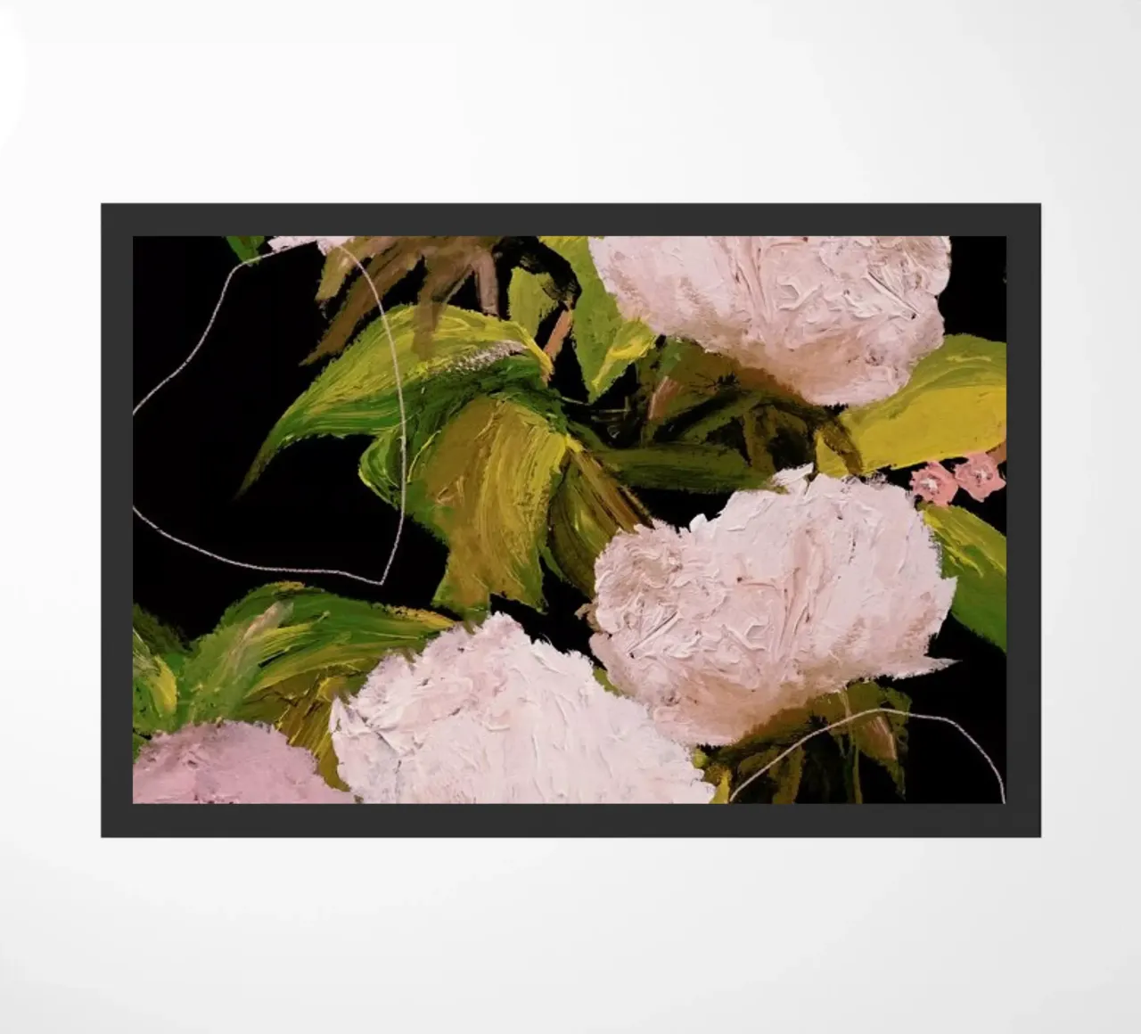Peonies 2 zerbino da Leigh Viner