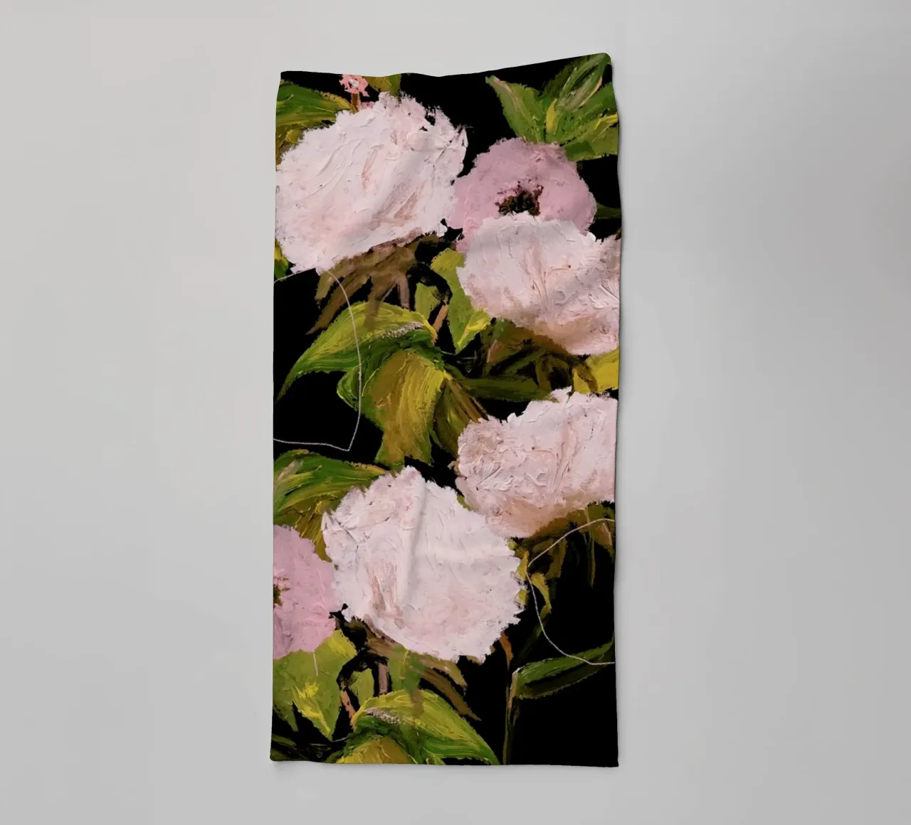 Peonies 2 asciugamano da bagno da Leigh Viner