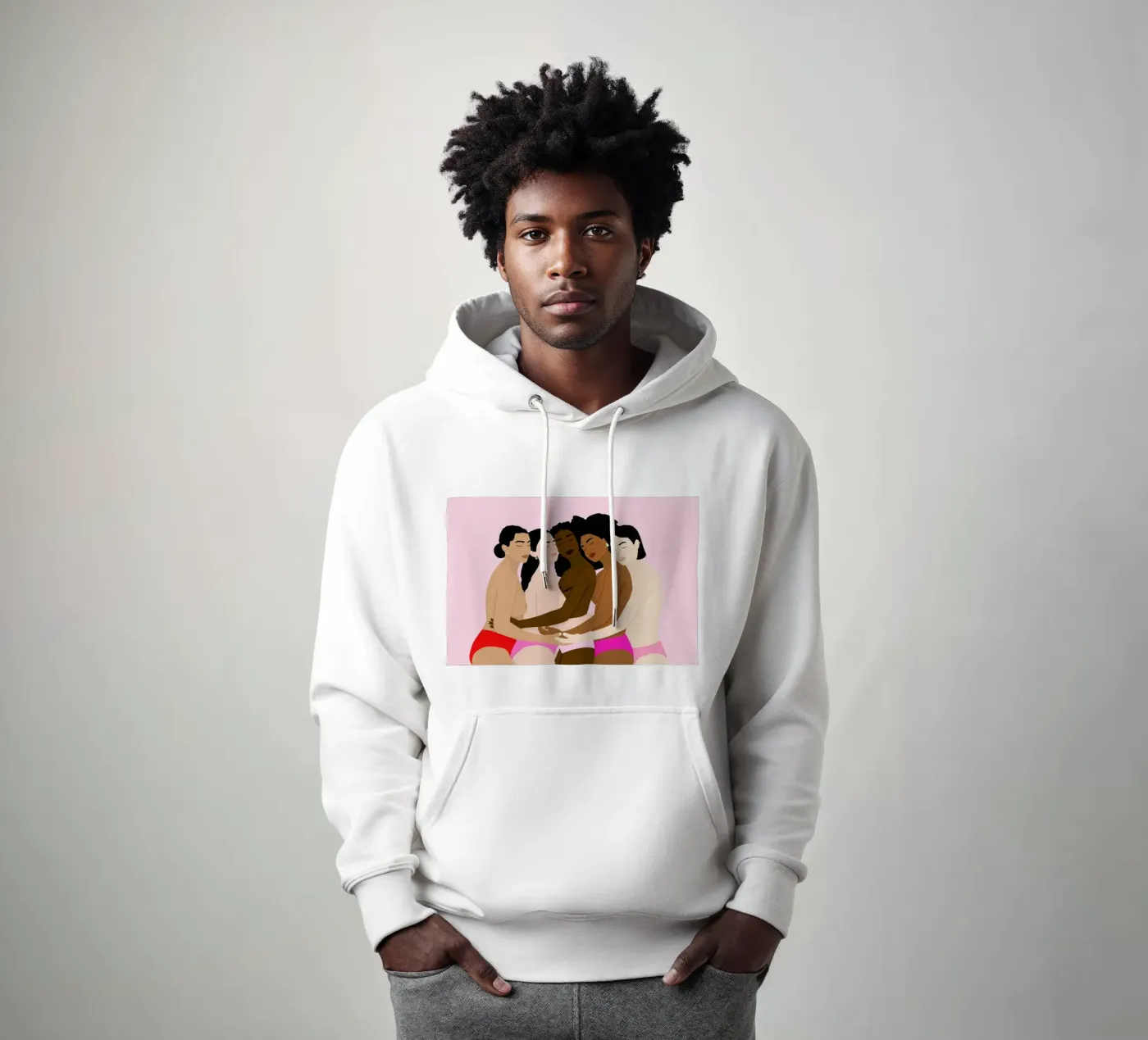 Unity Version 2 felpa con cappuccio da Céleste Wallaert