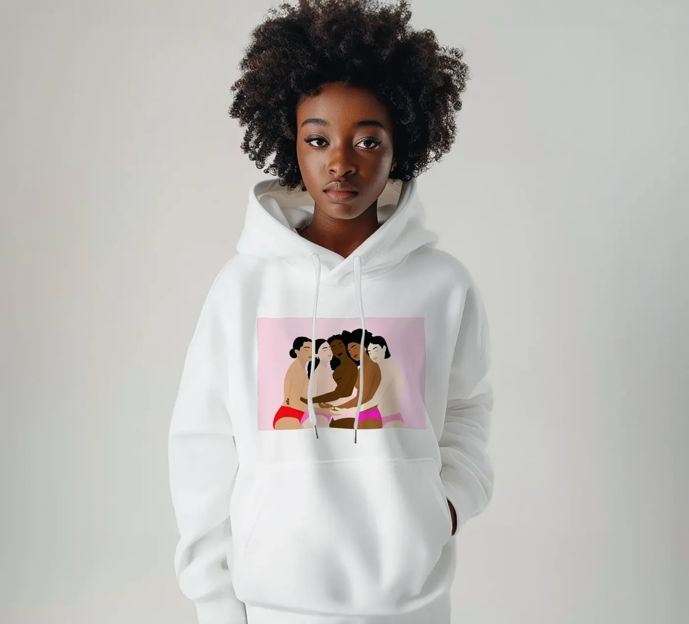 Unity Version 2 felpa con cappuccio da Céleste Wallaert