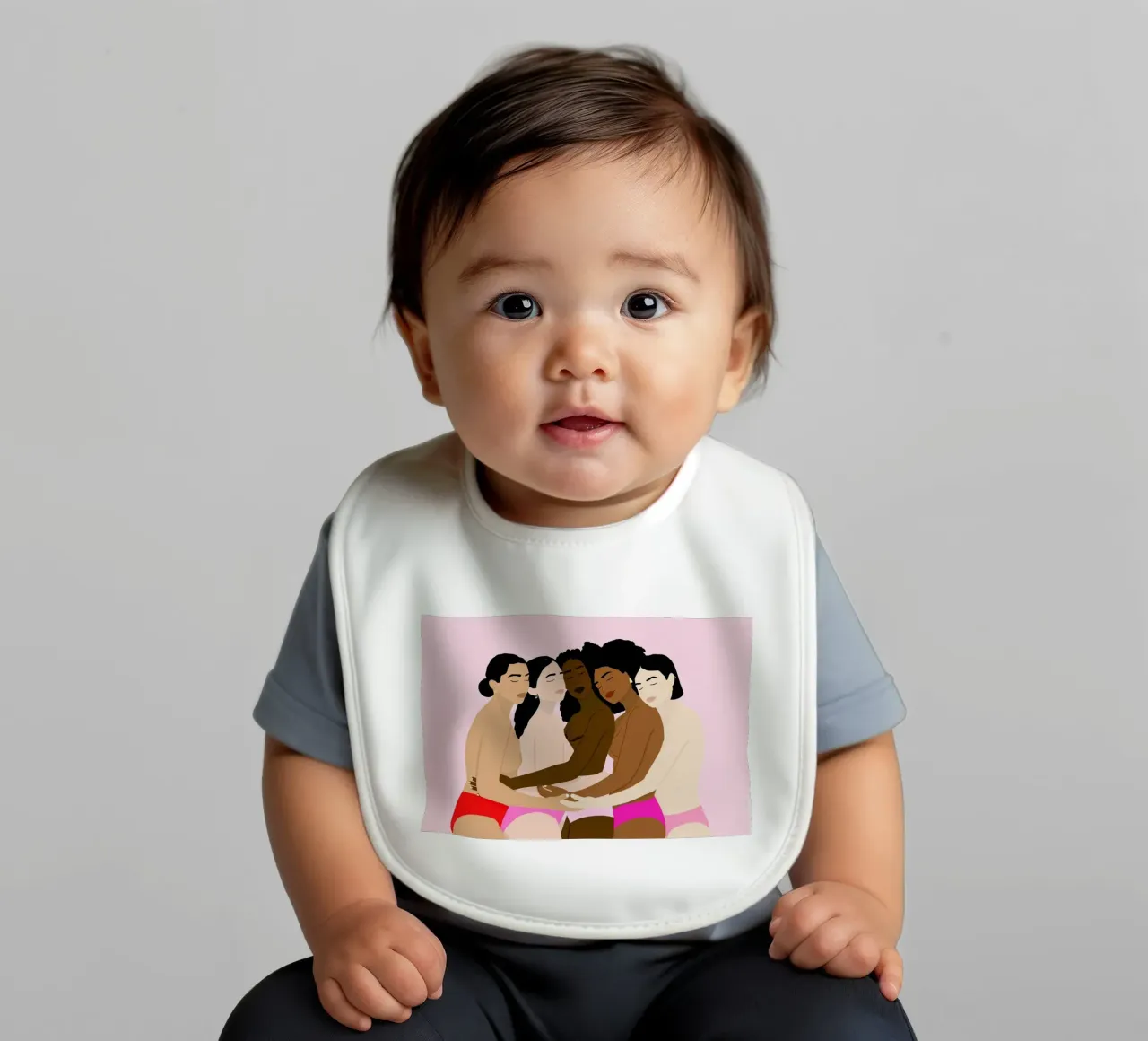 Unity Version 2 baby slabbetje van Céleste Wallaert