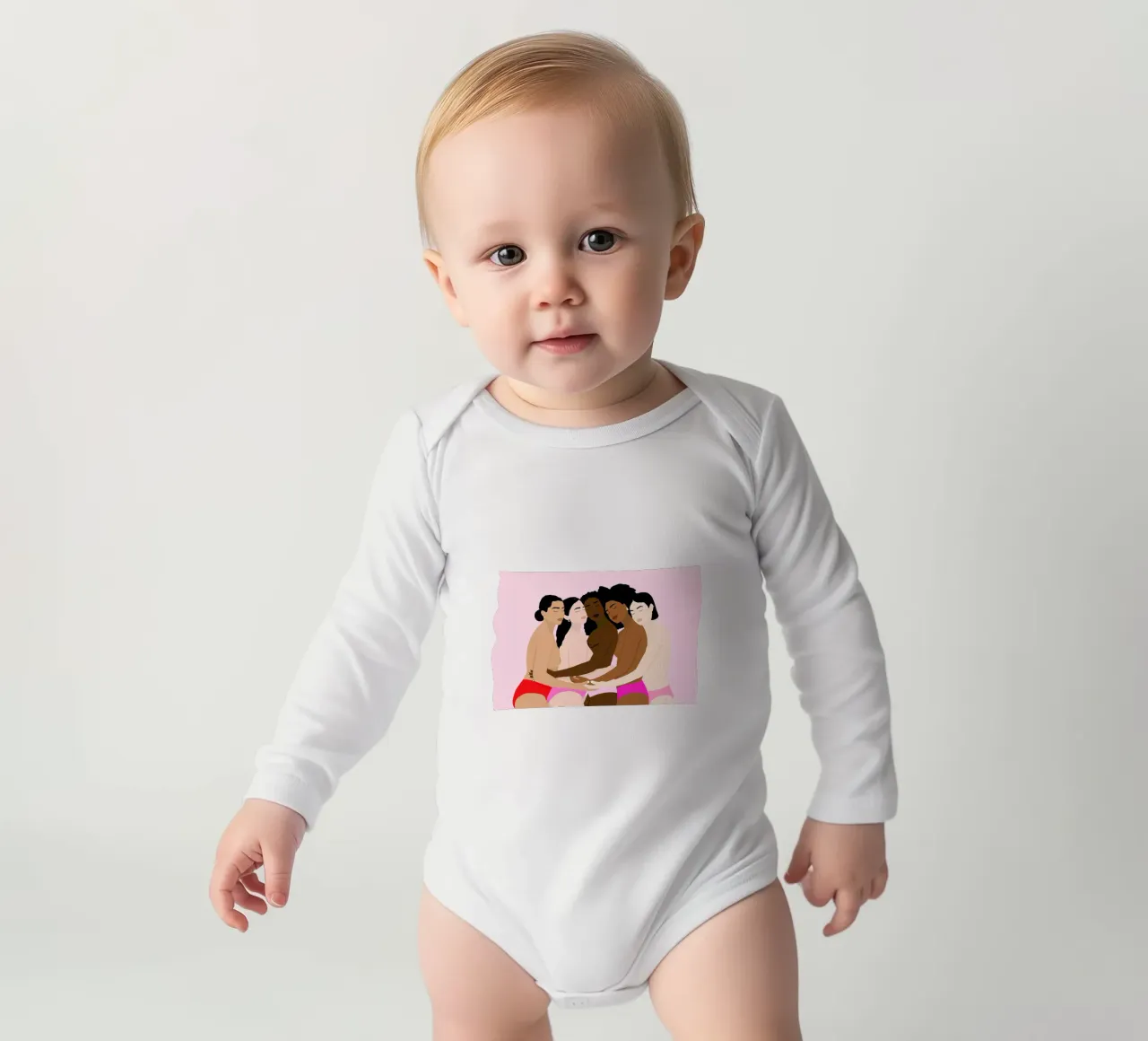 Unity Version 2 body neonato maniche lunghe da Céleste Wallaert