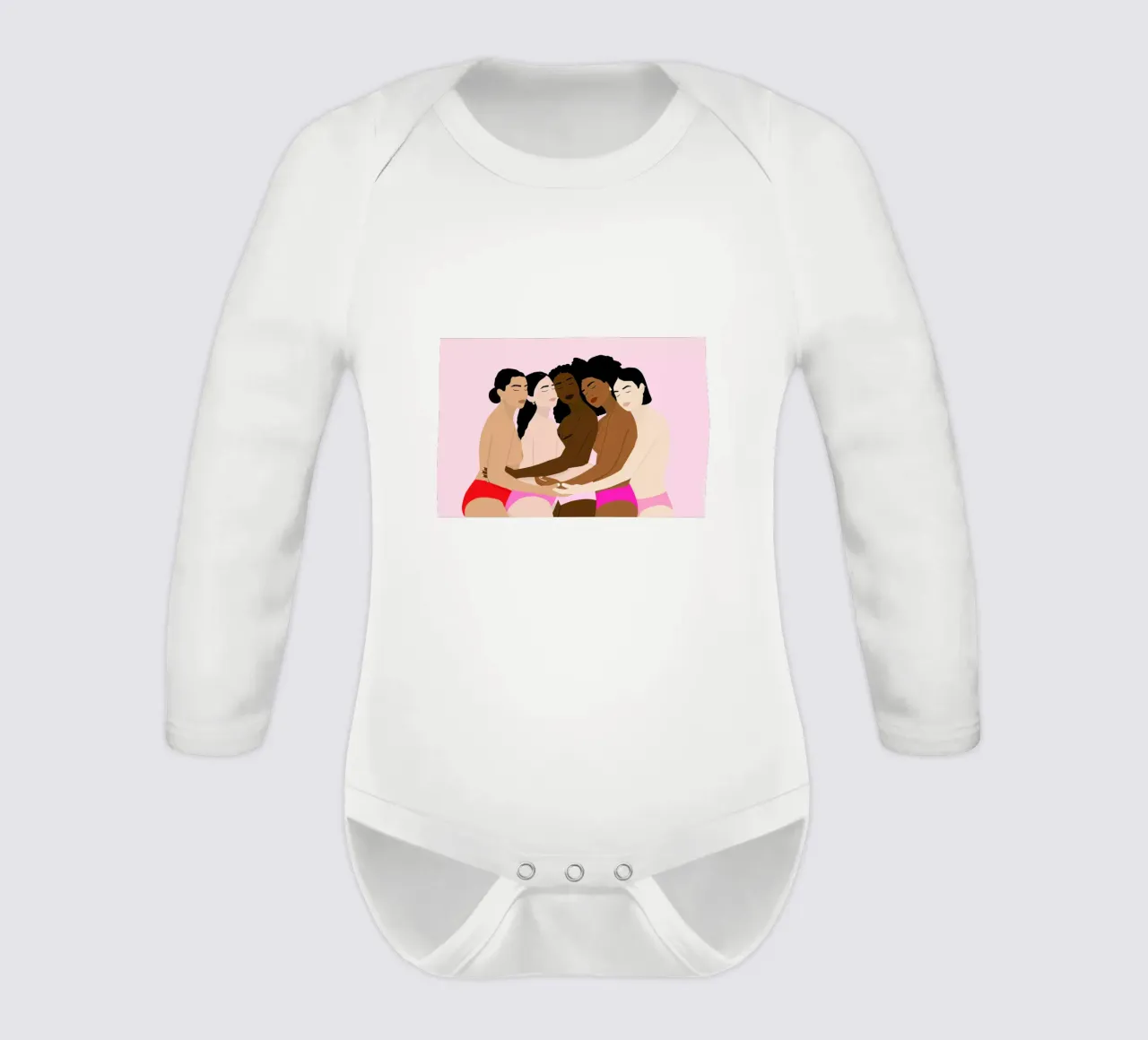 Unity Version 2 body neonato maniche lunghe da Céleste Wallaert