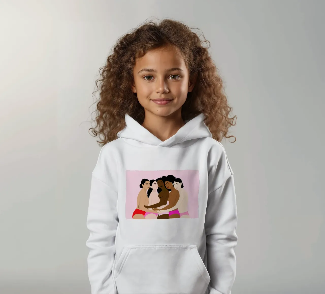 Unity Version 2 felpa bambino con cappuccio da Céleste Wallaert