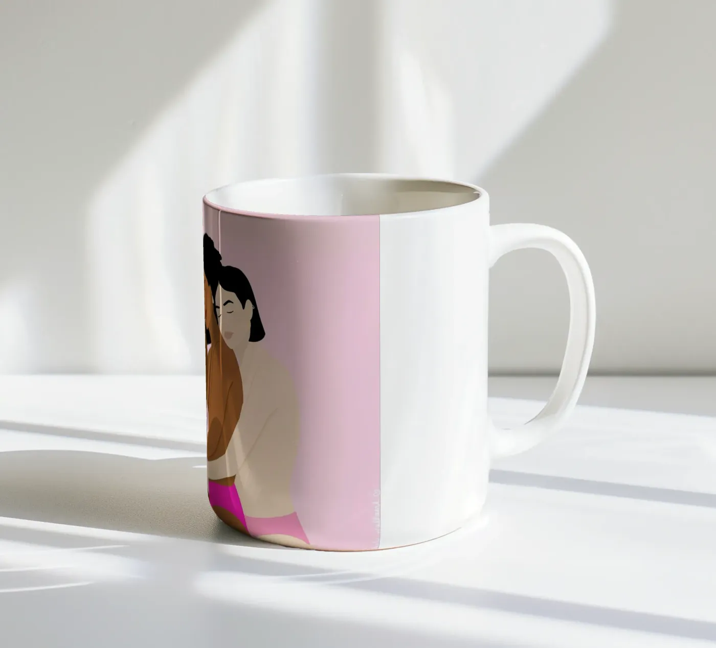 Unity Version 2 ceramic mug by Céleste Wallaert