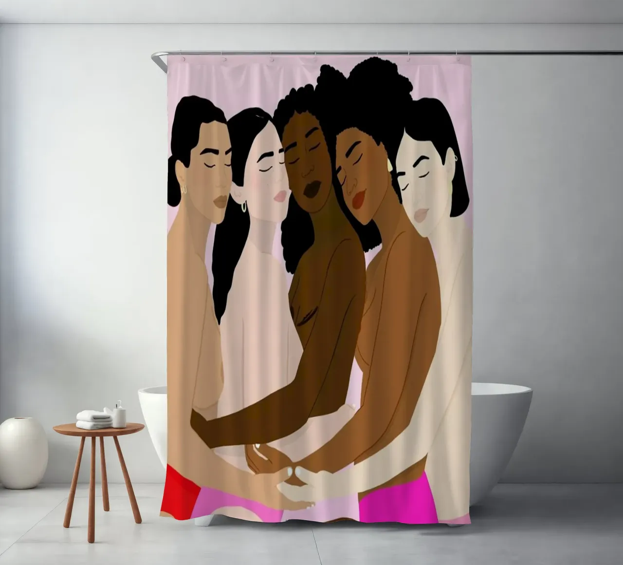 Unity Version 2 tenda da doccia da Céleste Wallaert