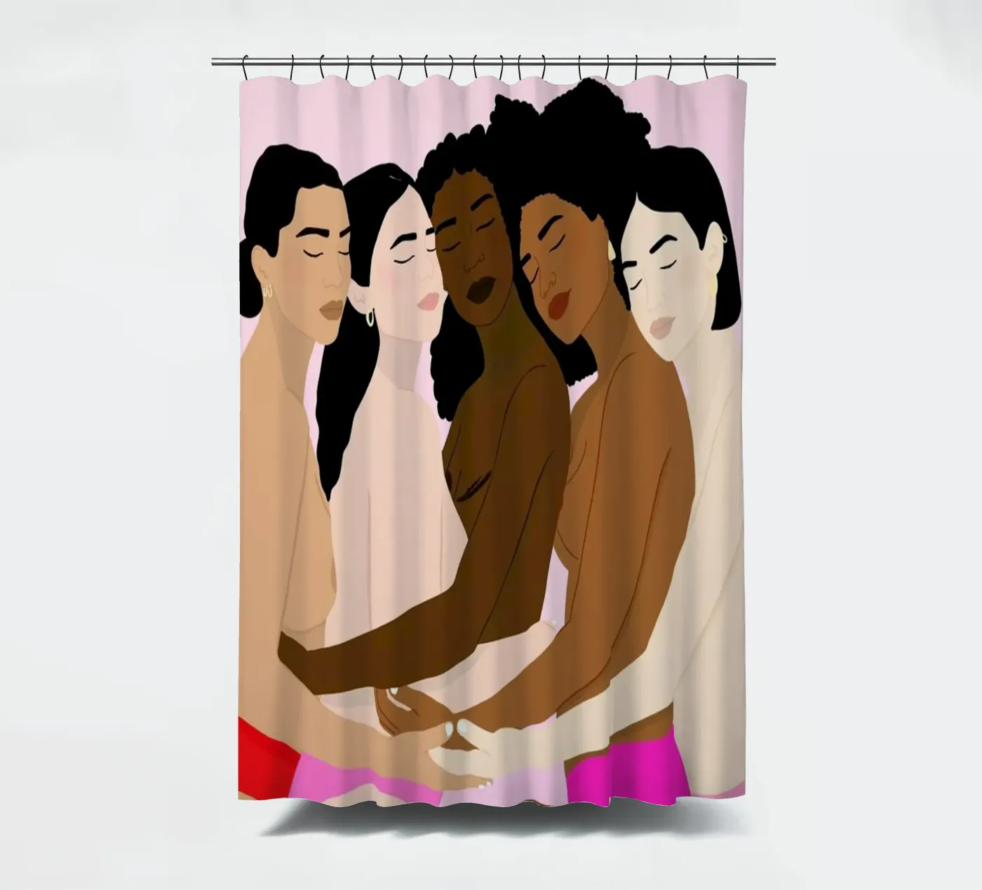 Unity Version 2 douchegordijn van Céleste Wallaert