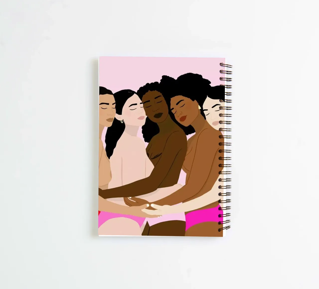 Unity Version 2 spiral notebook by Céleste Wallaert