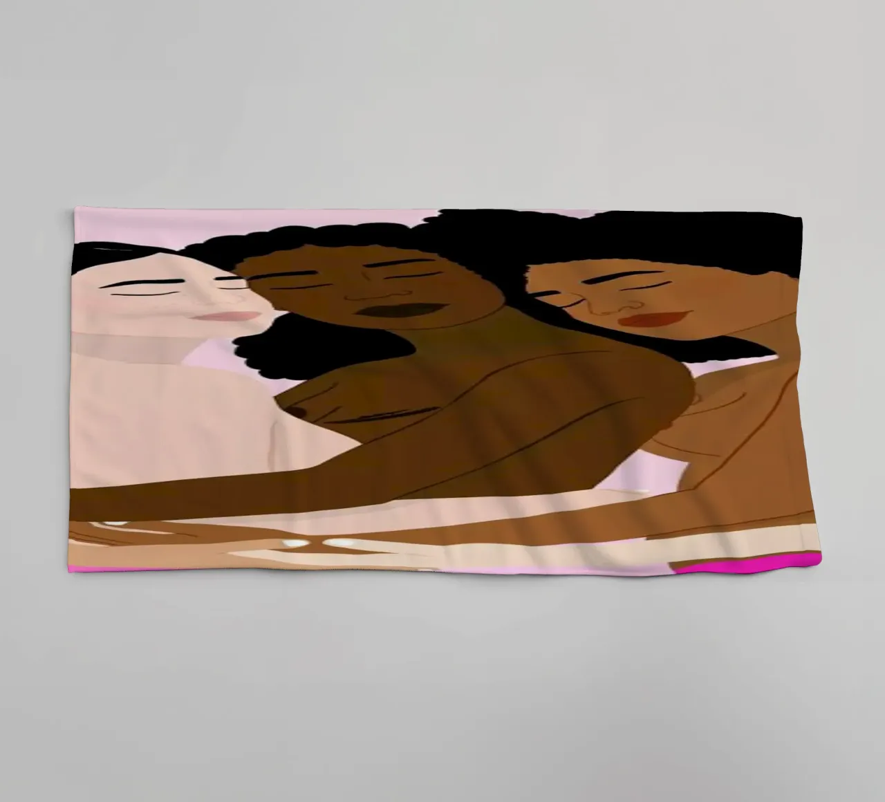 Unity Version 2 Handtuch von Céleste Wallaert