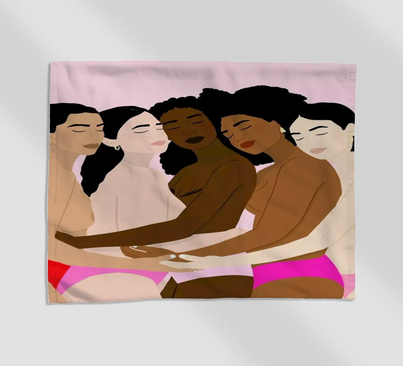 Unity Version 2 Strandtuch von Céleste Wallaert