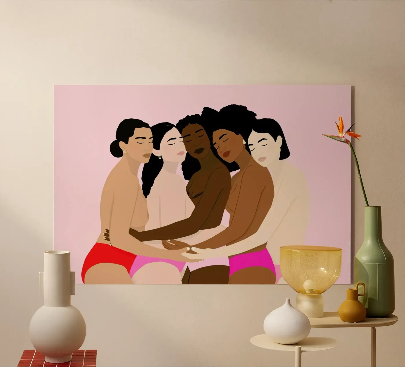 Unity Version 2 acryl van Céleste Wallaert