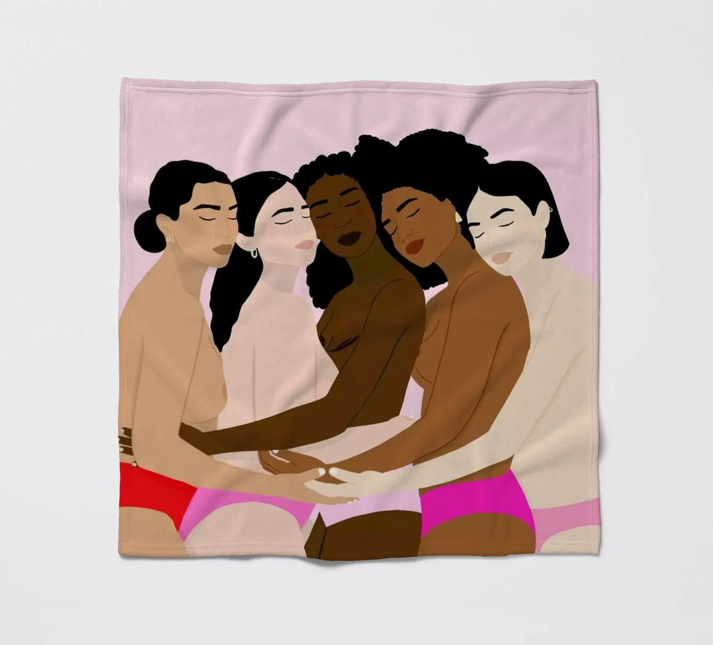 Unity Version 2 fleece blanket by Céleste Wallaert